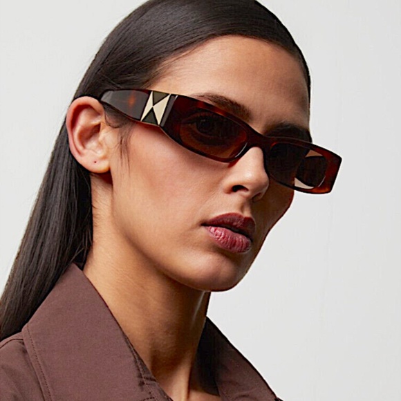 COPY - VALENTINO GARAVANI 51MM Rectangle Sunglasses main image 5